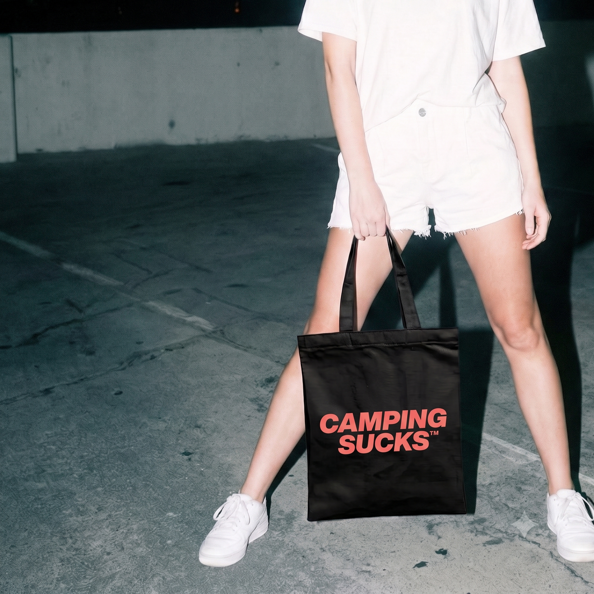 CAMPING SUCKS™ — CLASSIC TOTE BAG