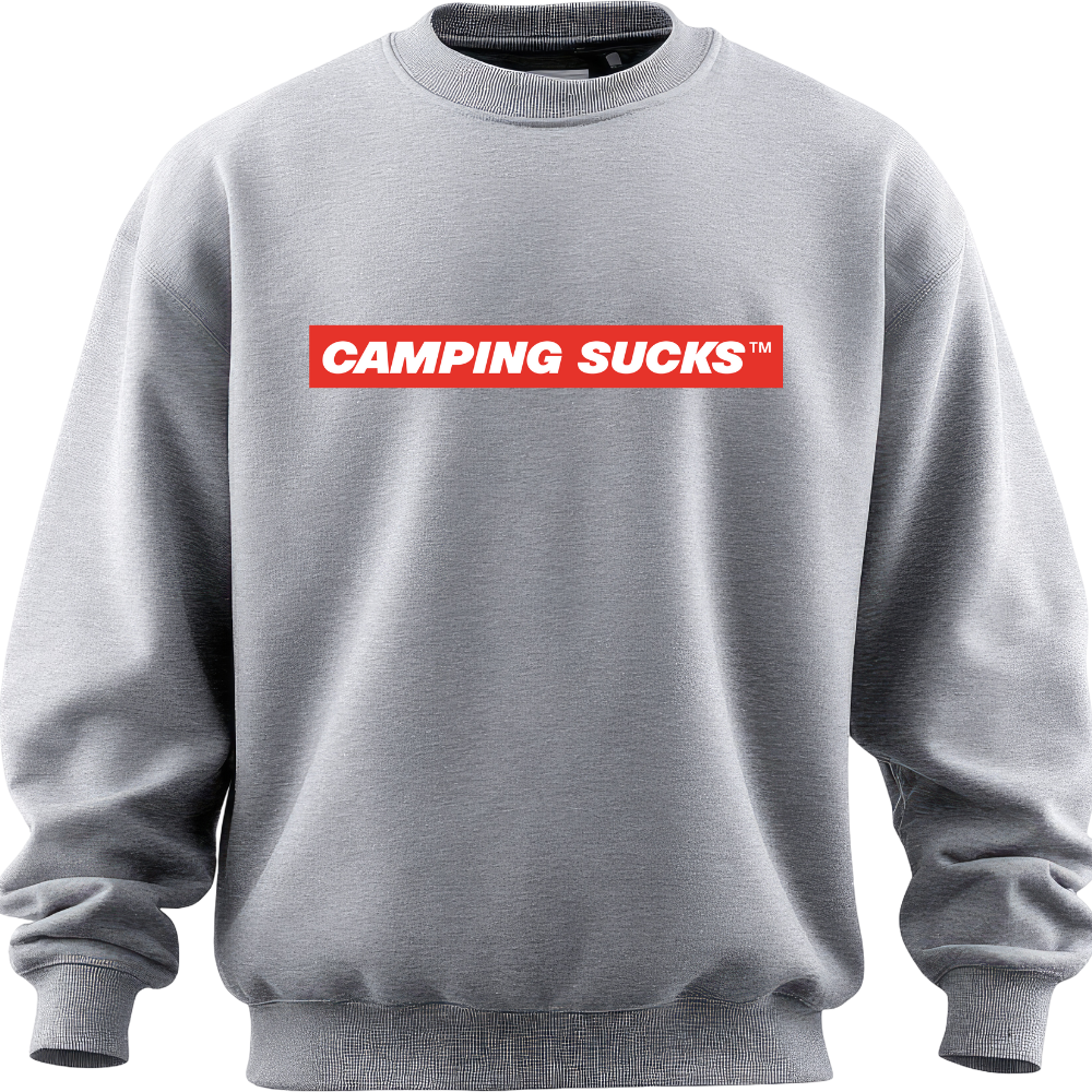 CAMPING SUCKS™ Crewneck